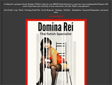 Tablet Screenshot of dominarei.com